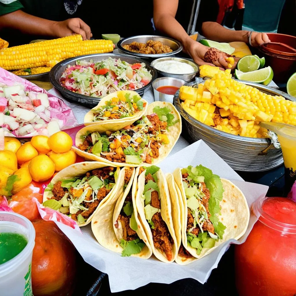 Delicious Mexican Street Food