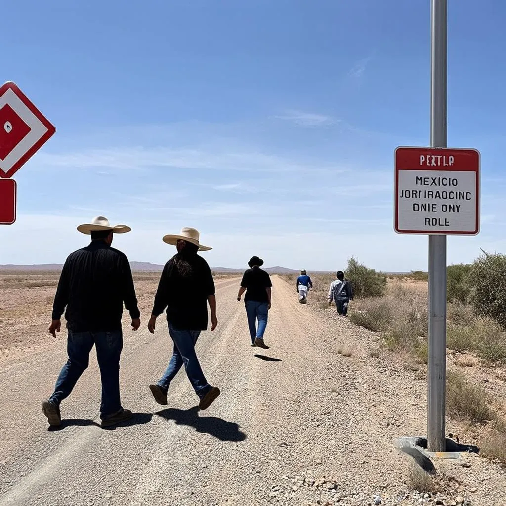 Mexico Border Crossing