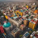 Bustling Mexico City