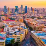 Mexico City Skyline