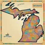 Michigan Travel Map