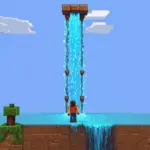 Minecraft Water Elevator