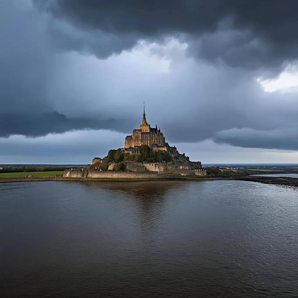 Mont Saint Michel in France