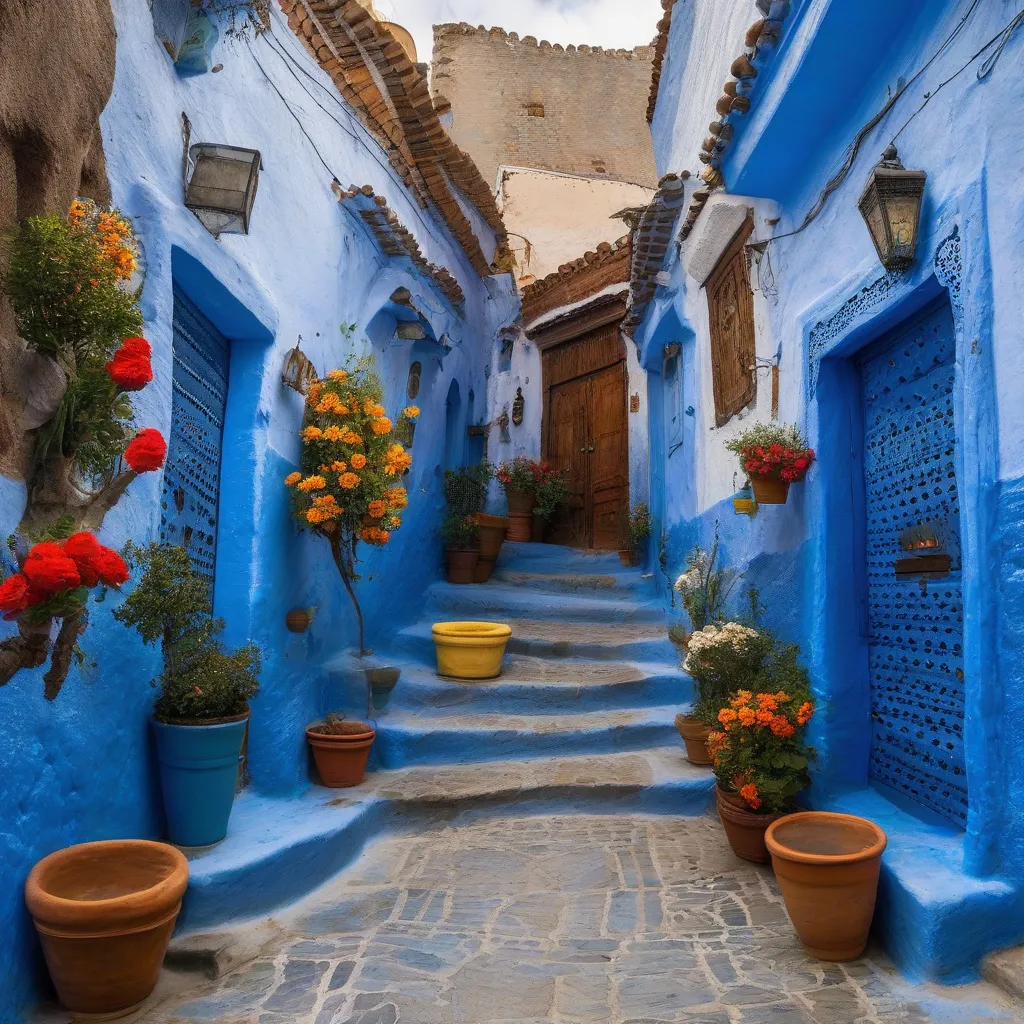 Morocco Chefchaouen Blue City