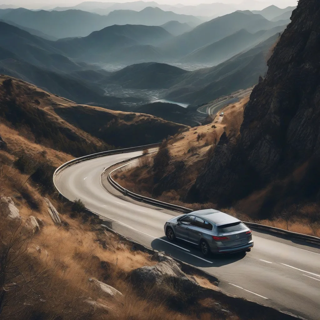 Driving in the Mountains