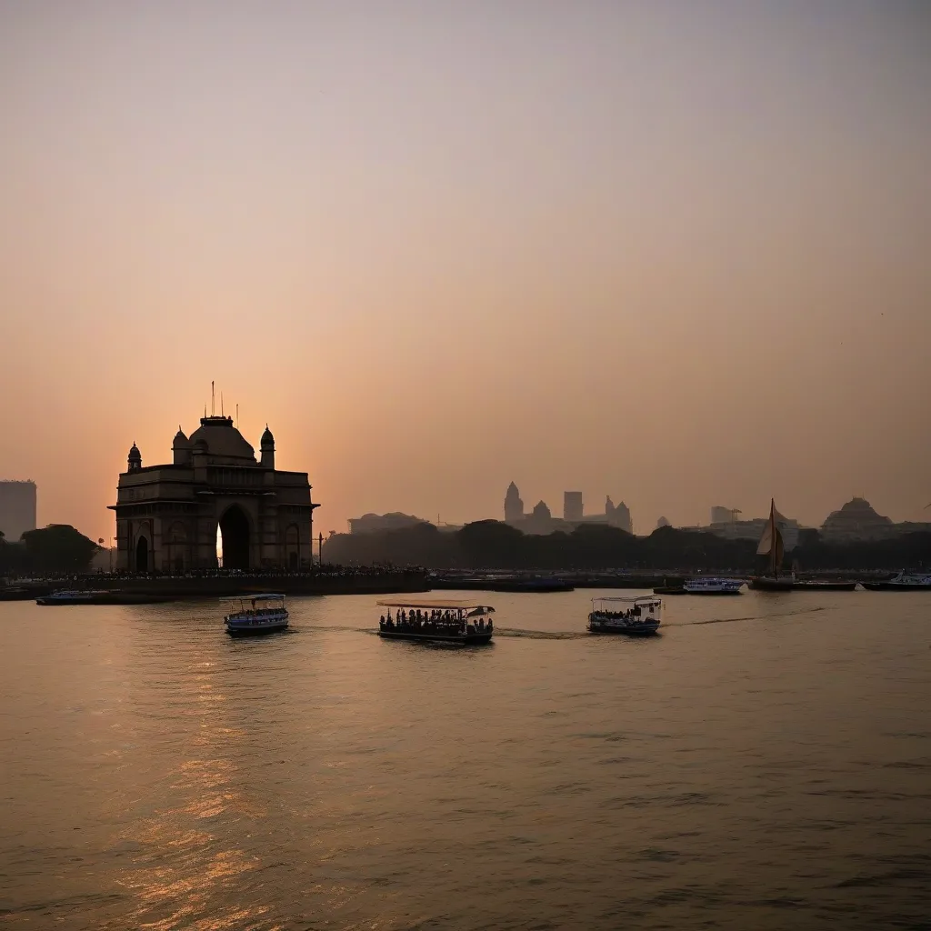 Gateway of India at Sunset