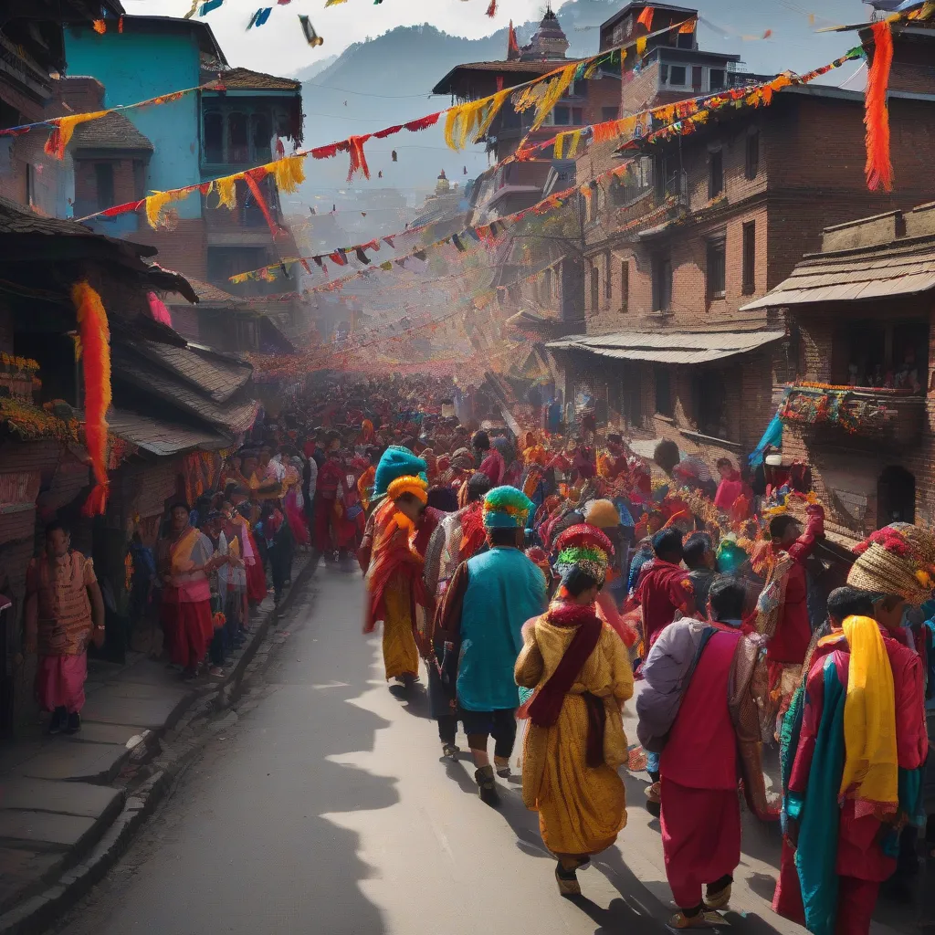 Nepal Festival Celebration