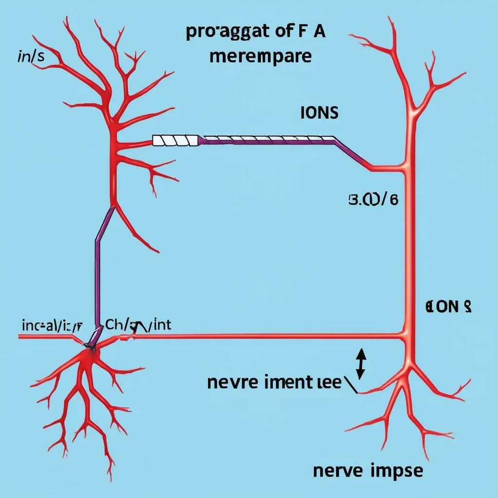 Nerve Impulse Diagram