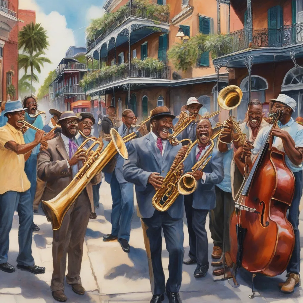 Lively New Orleans Jazz Band Performance