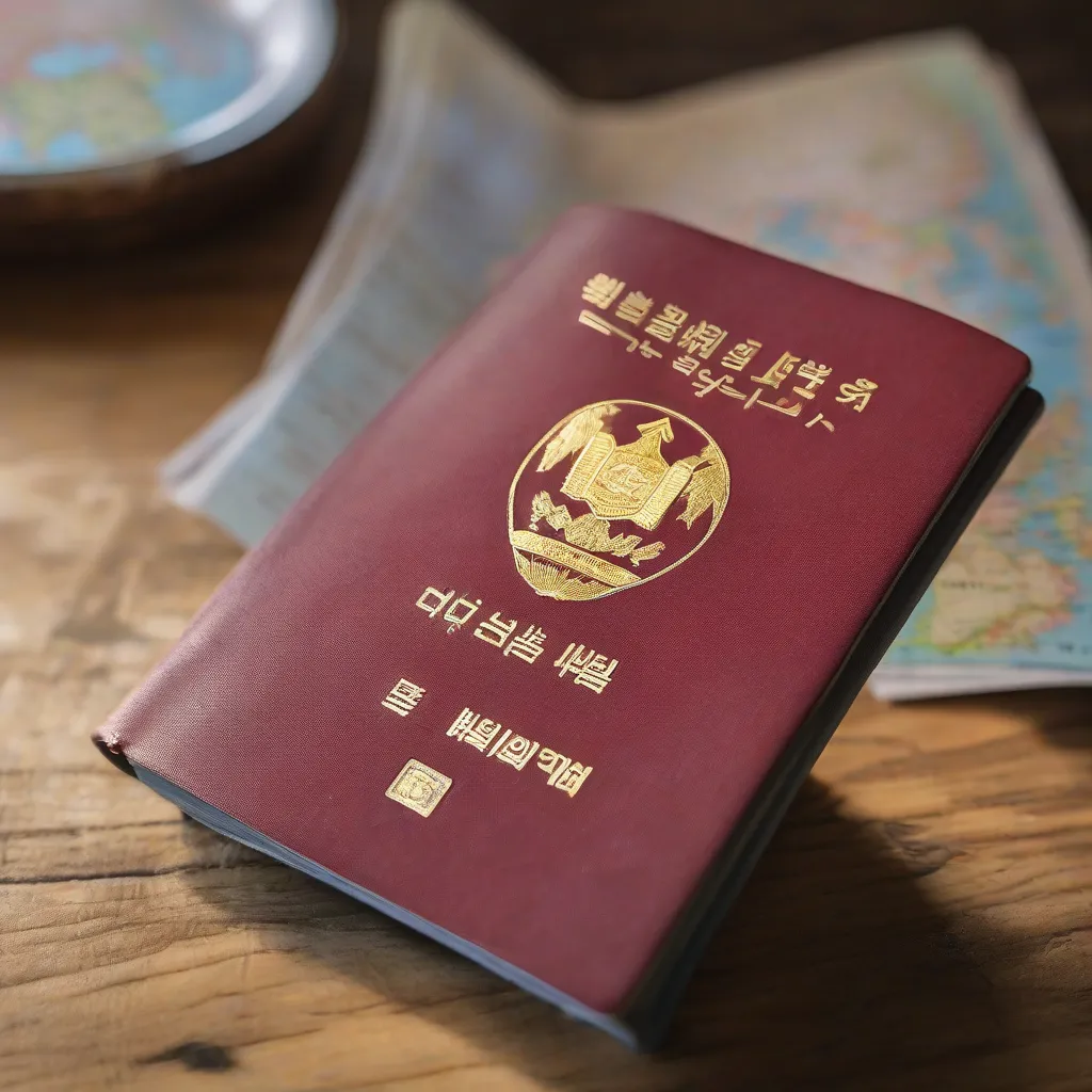 North Korean Passport