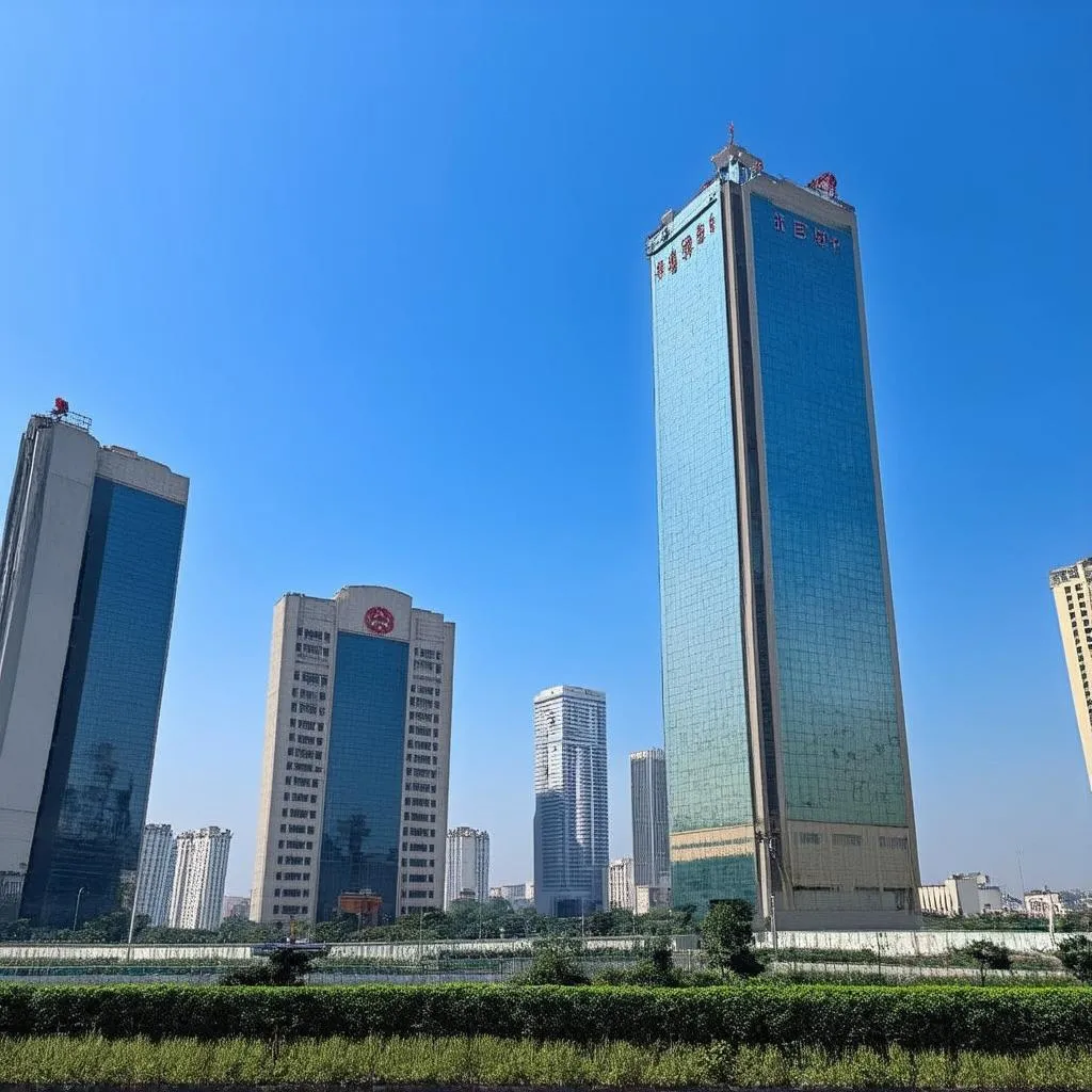 Pyongyang Skyline