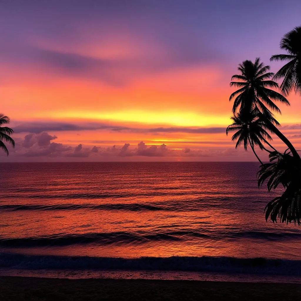 Spectacular Oahu Sunset