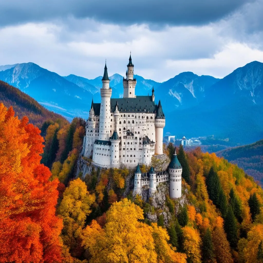 Bavarian Alps in Autumn