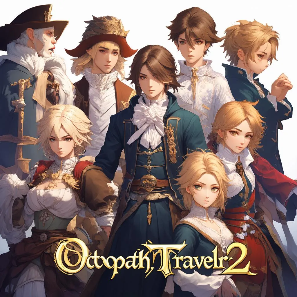 Octopath Traveler 2 characters