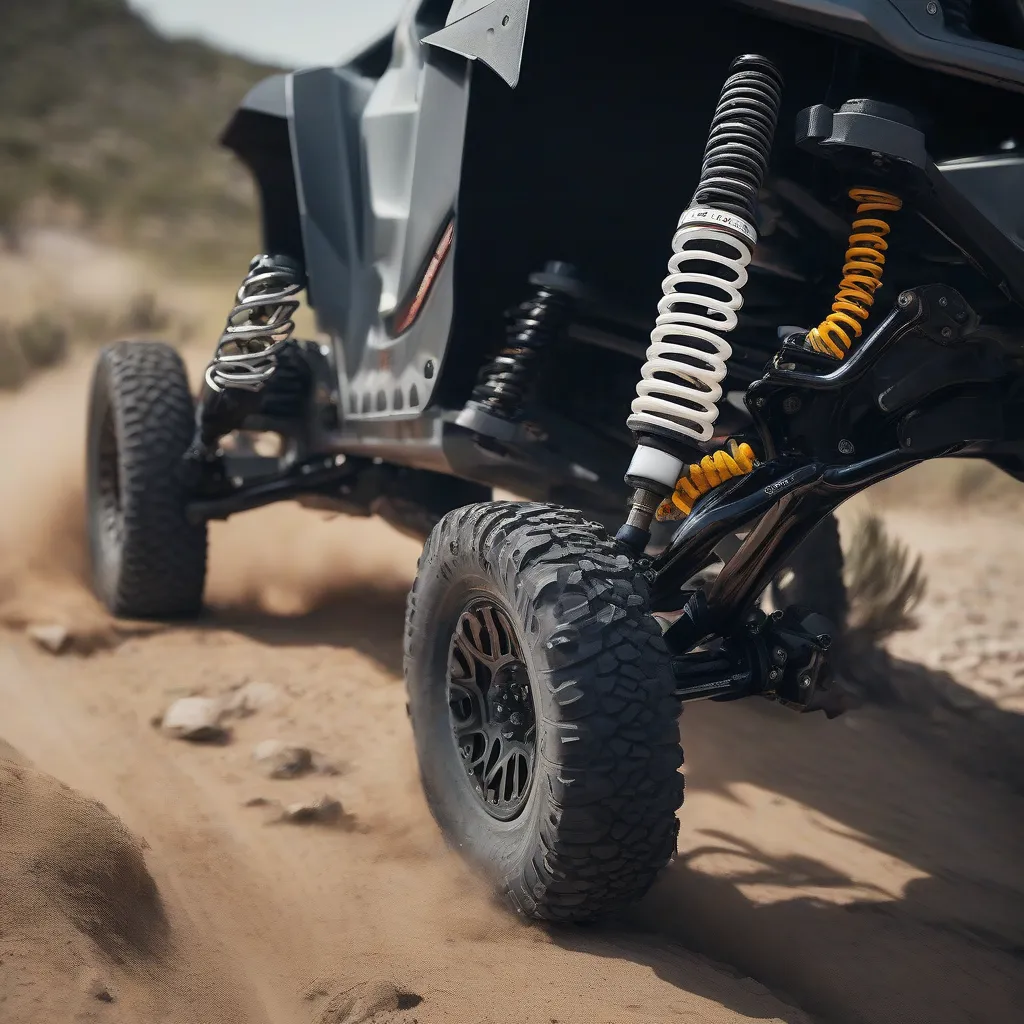 Off-road vehicle suspension