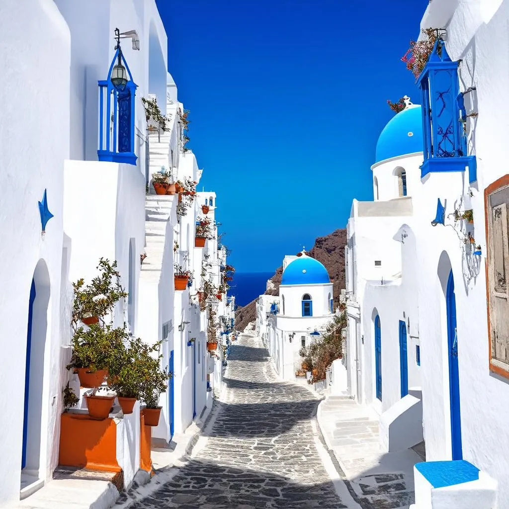 Oia Village Santorini