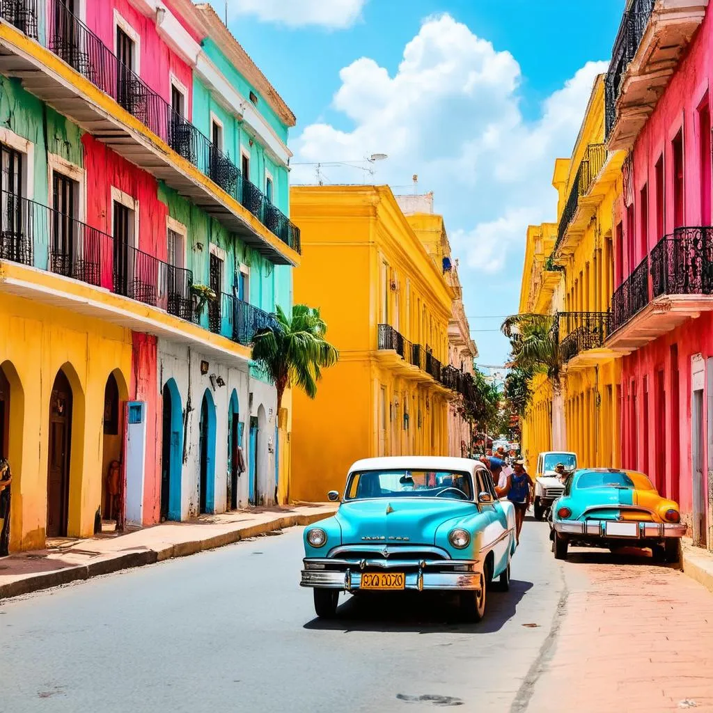 Classic Cars in Old Havana