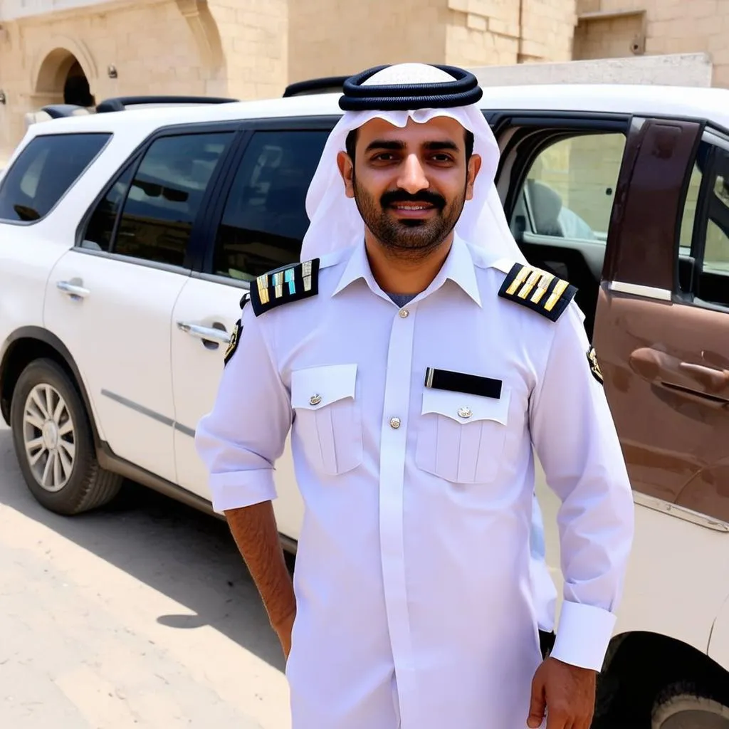 Omani Police Officer