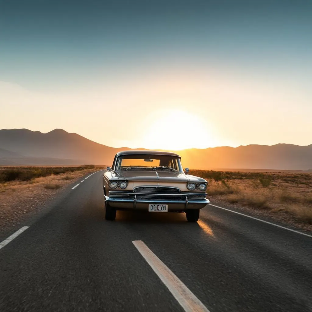 Open Road Sunset