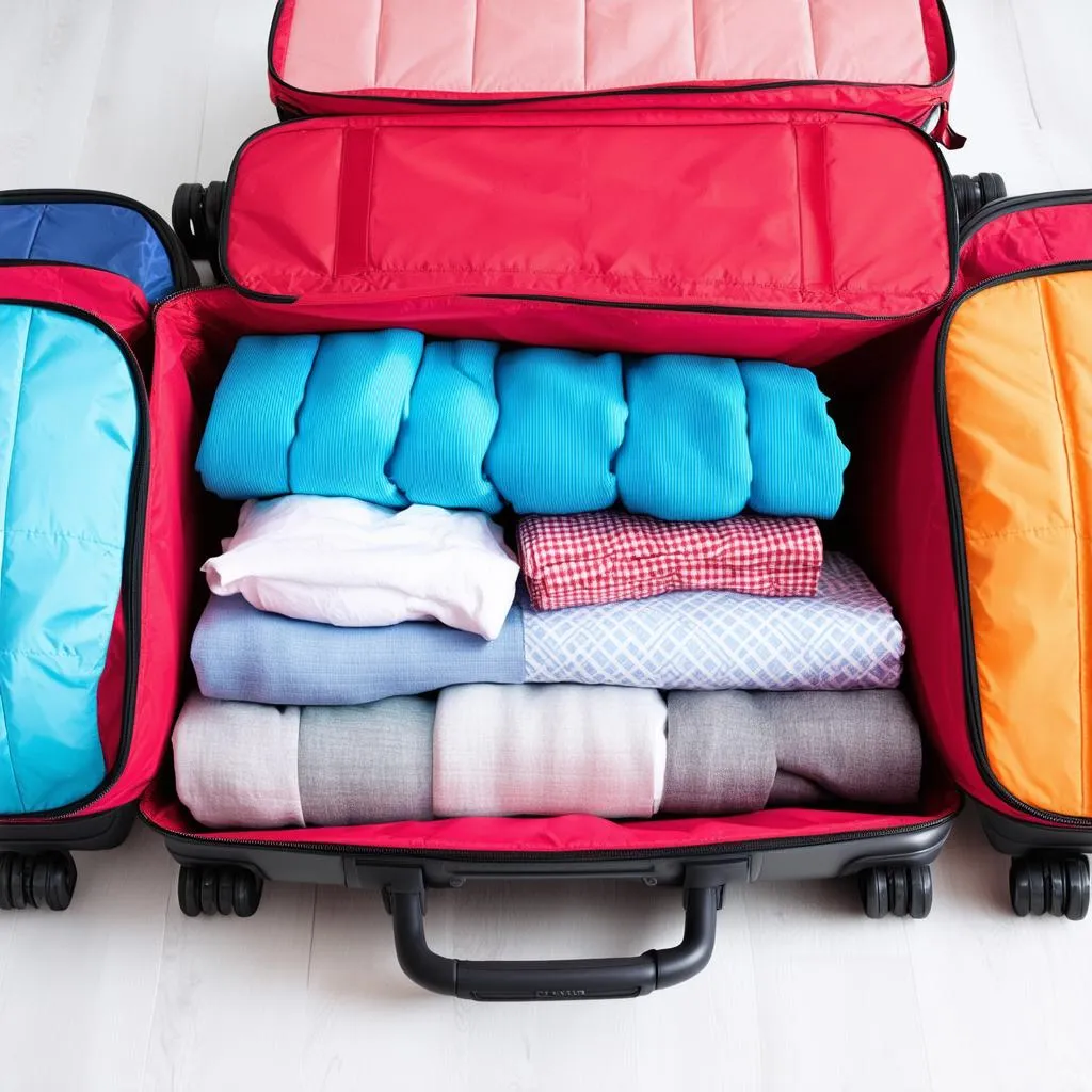 Packing Cubes for Organized Luggage