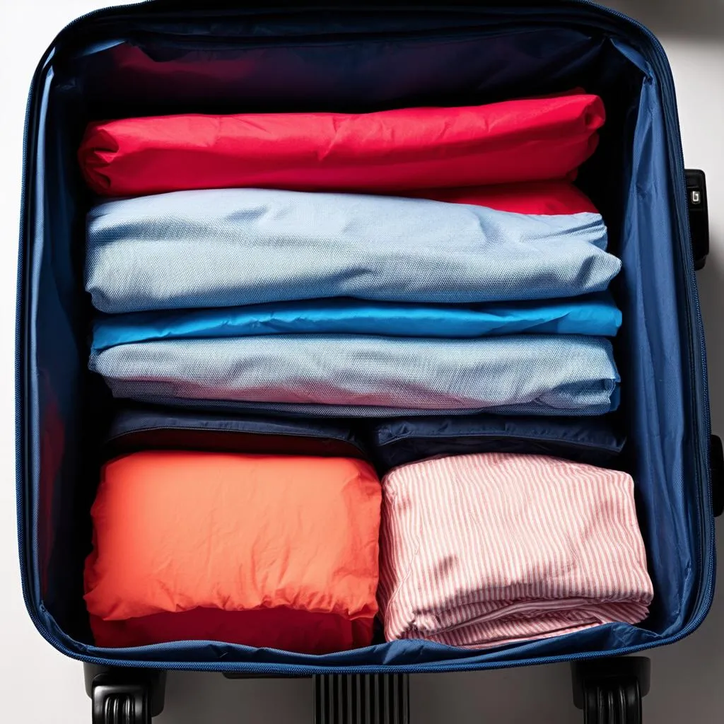 Colorful packing cubes