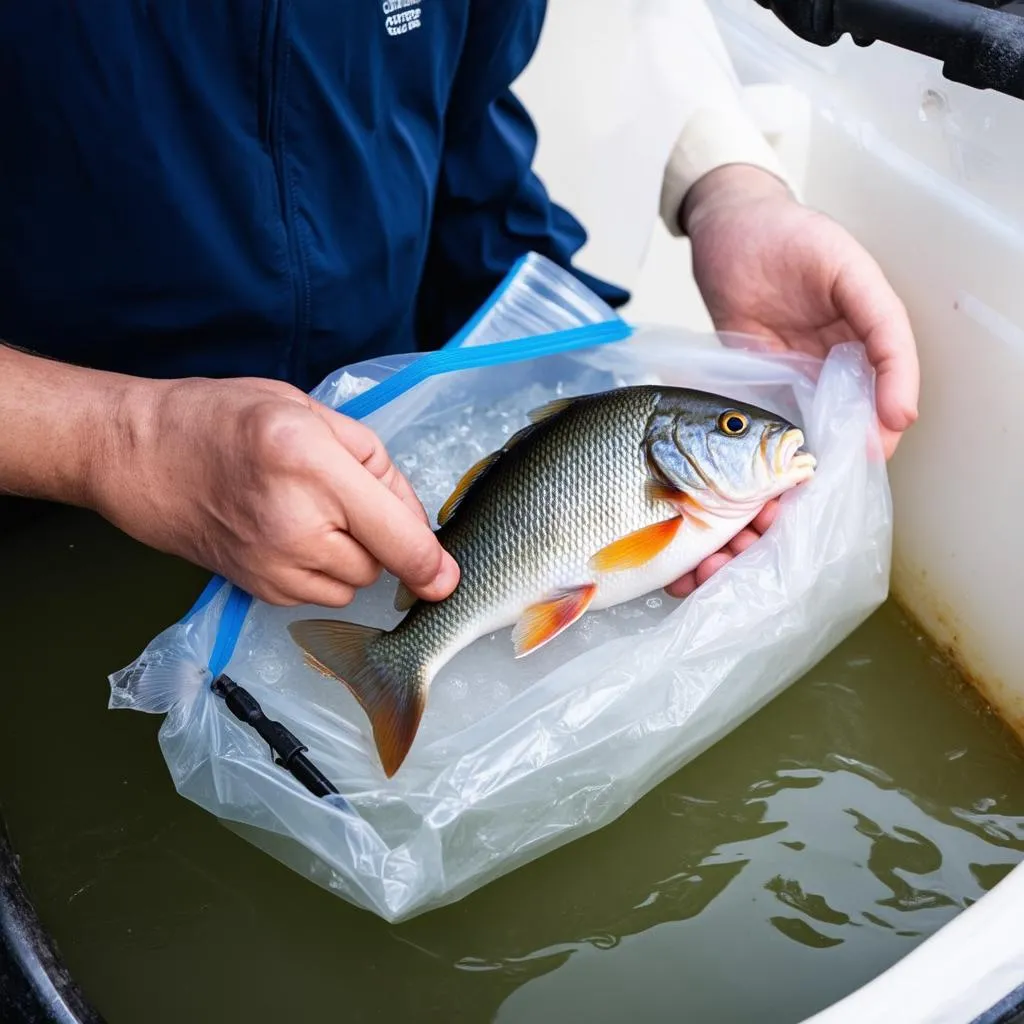 Packing Fish for Travel