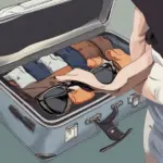 Packing Sunglasses in a Suitcase