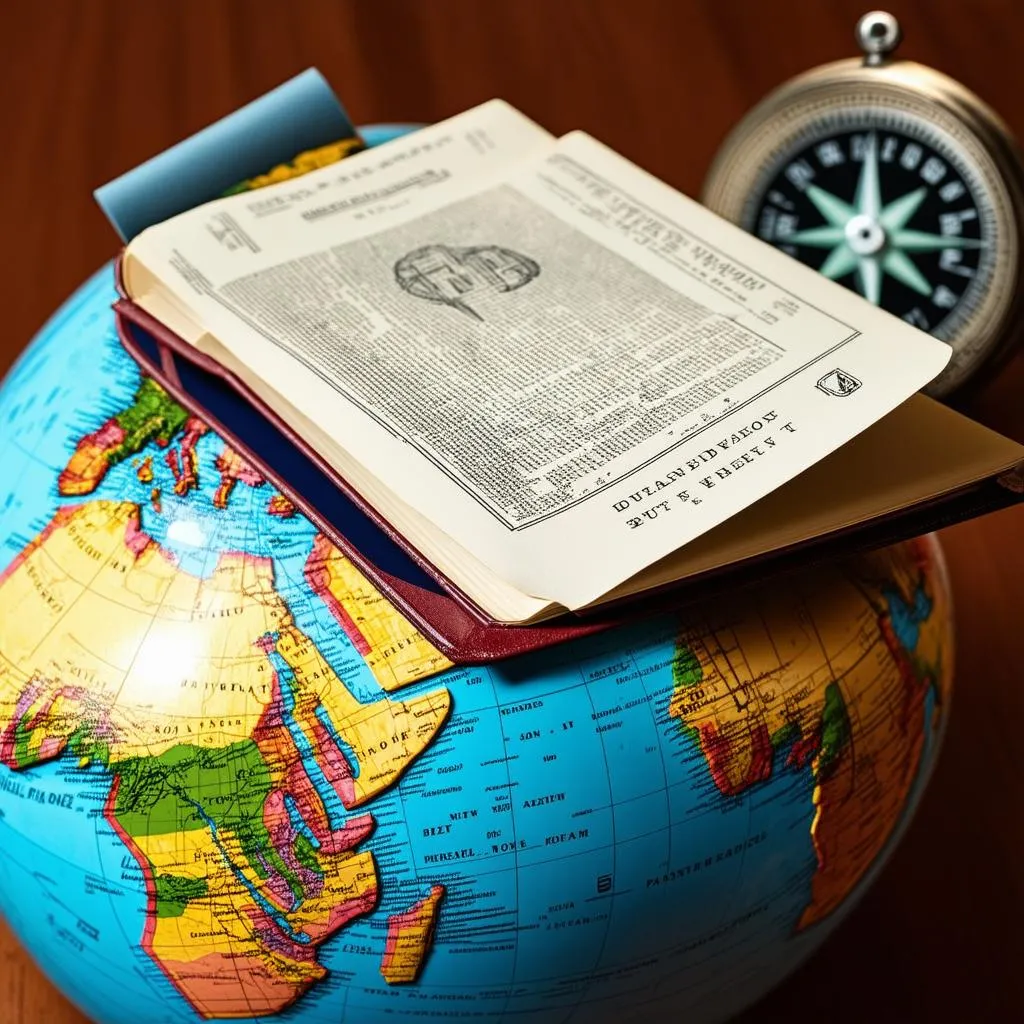 Passport and Globe