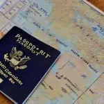 Passport and Plane Ticket