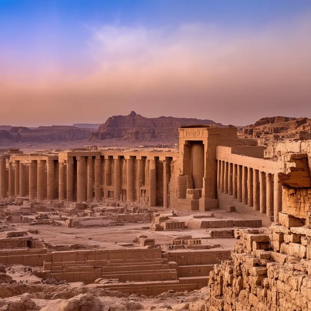 Ancient ruins of Persepolis