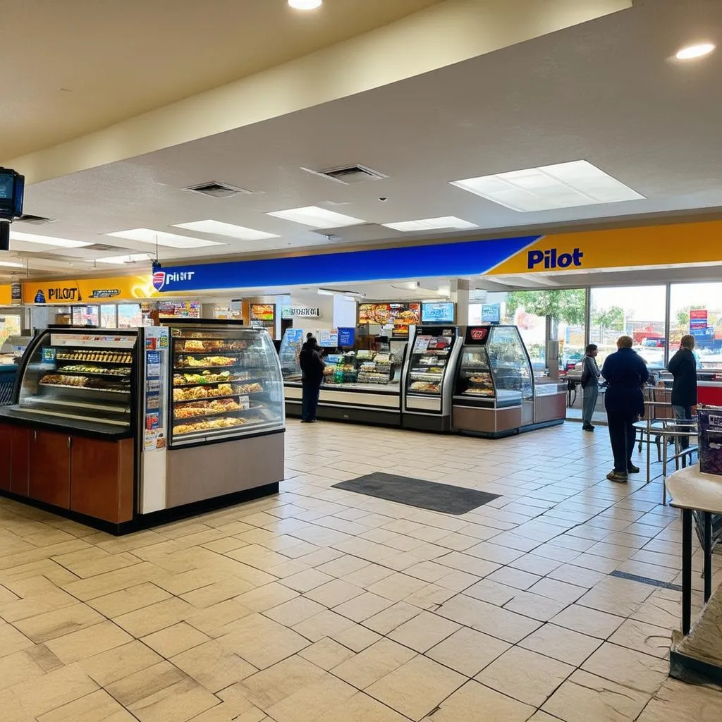 Pilot Travel Center Interior