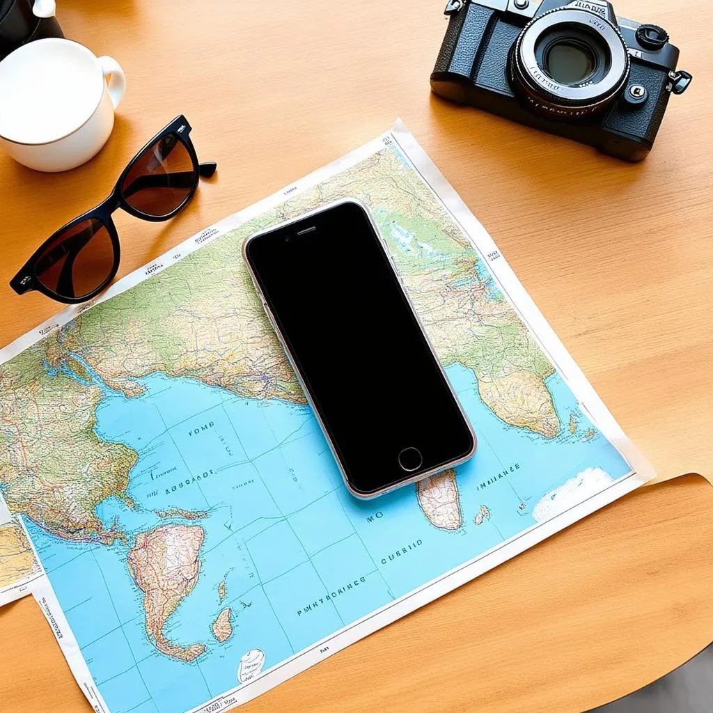 Planning a Trip with Maps and iPhone