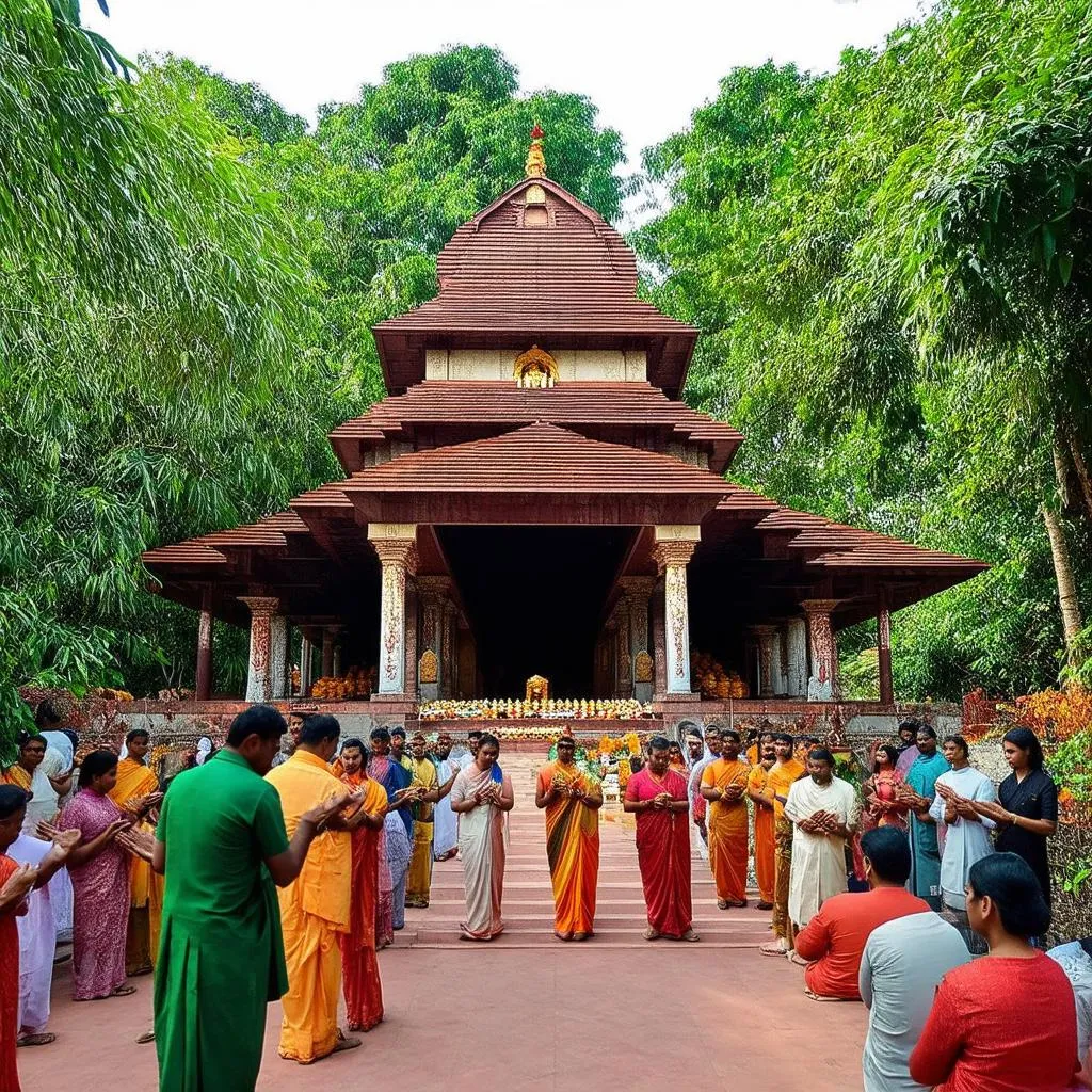 Serene Temple