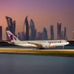 Qatar Airways Flight to Doha