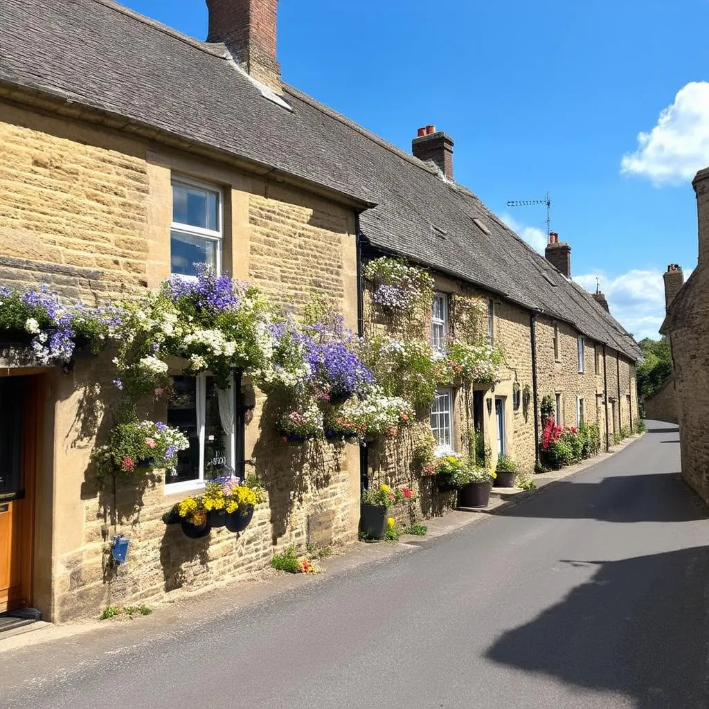 Quaint Cotswolds Village