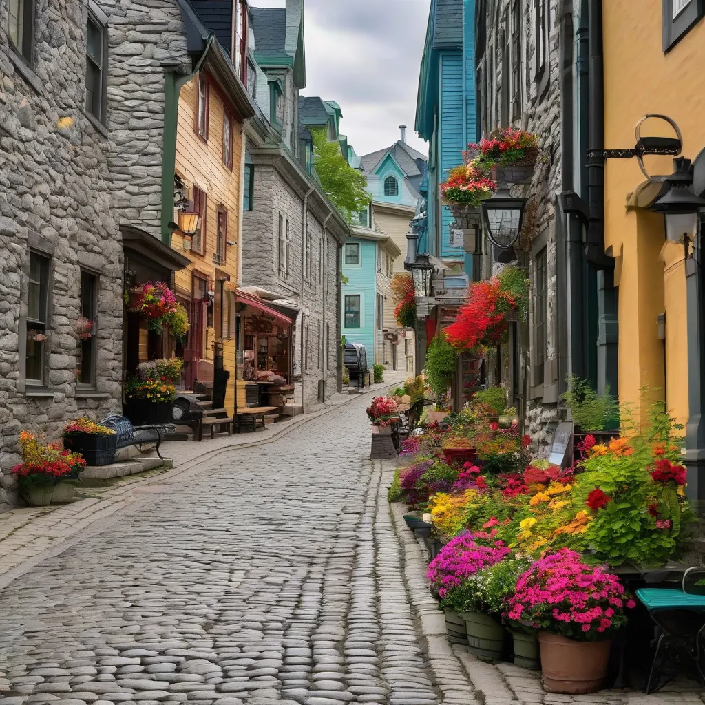 Charming Quebec City Street