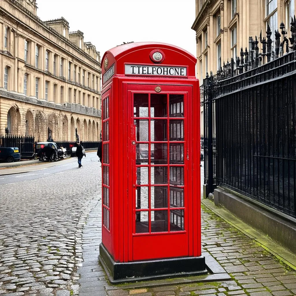 Classic Red Phone Booth