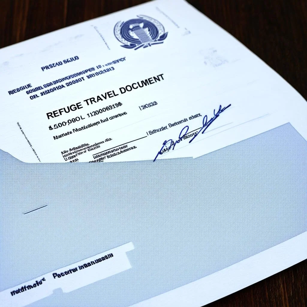 Refugee Travel Document