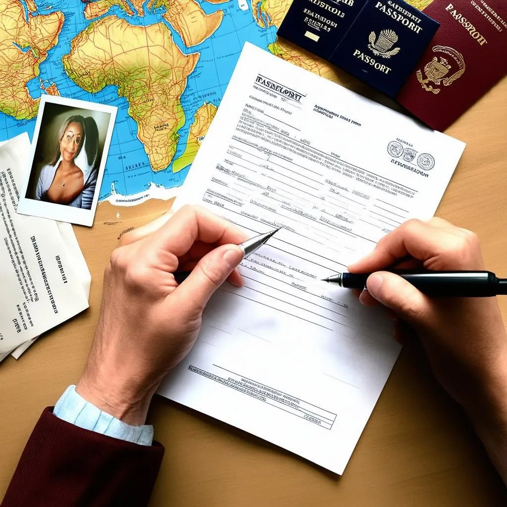 Refugee Travel Document Application