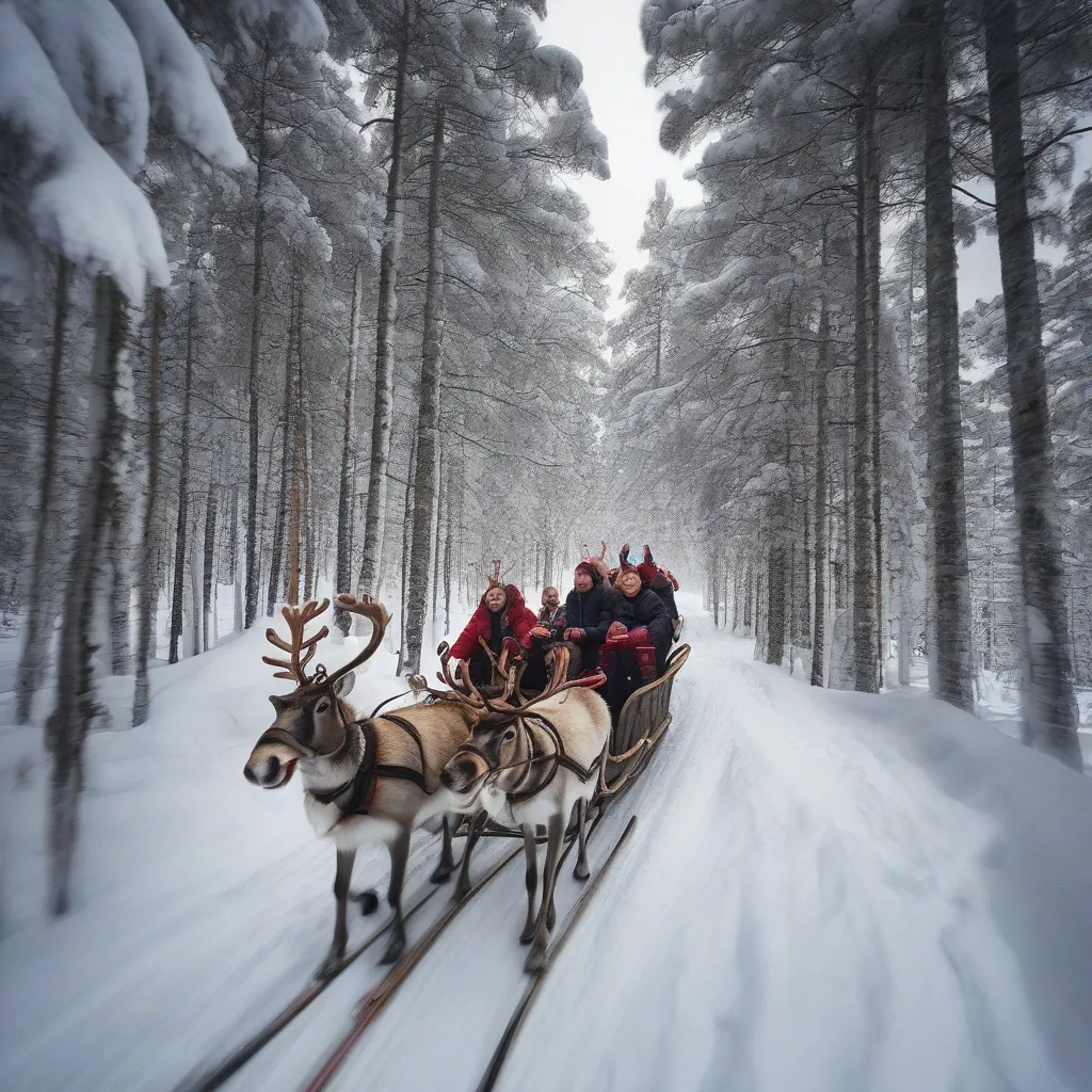 Reindeer Sleigh Ride