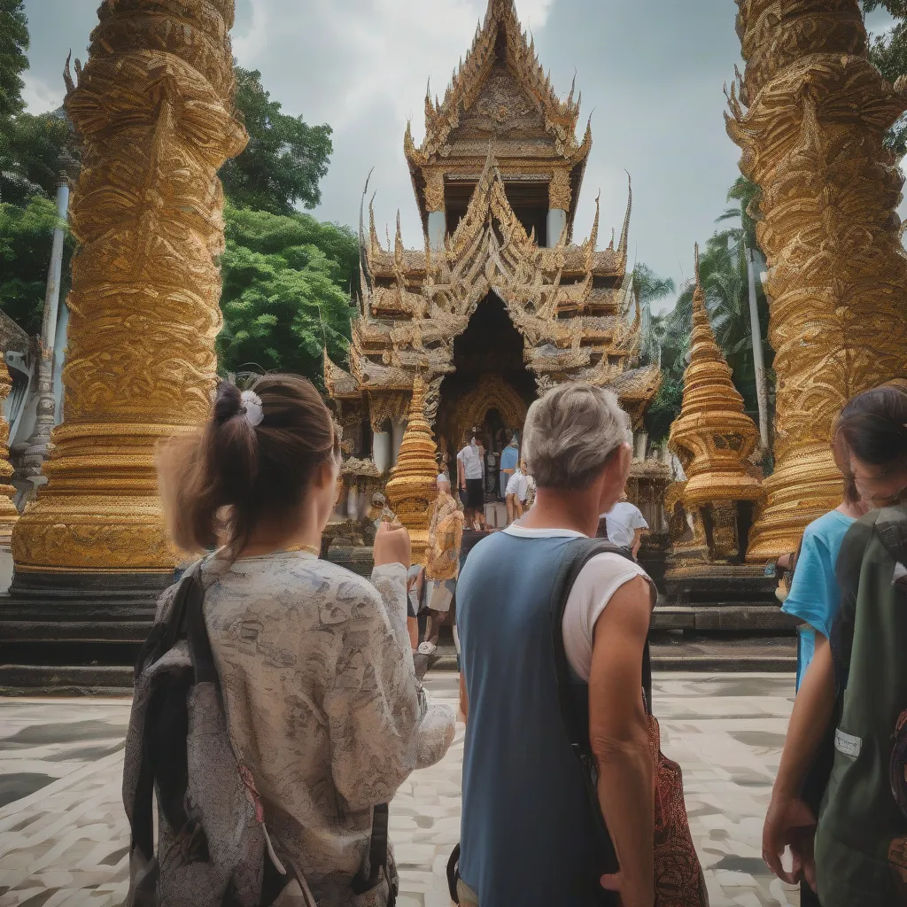 Respectful Travel at a Temple