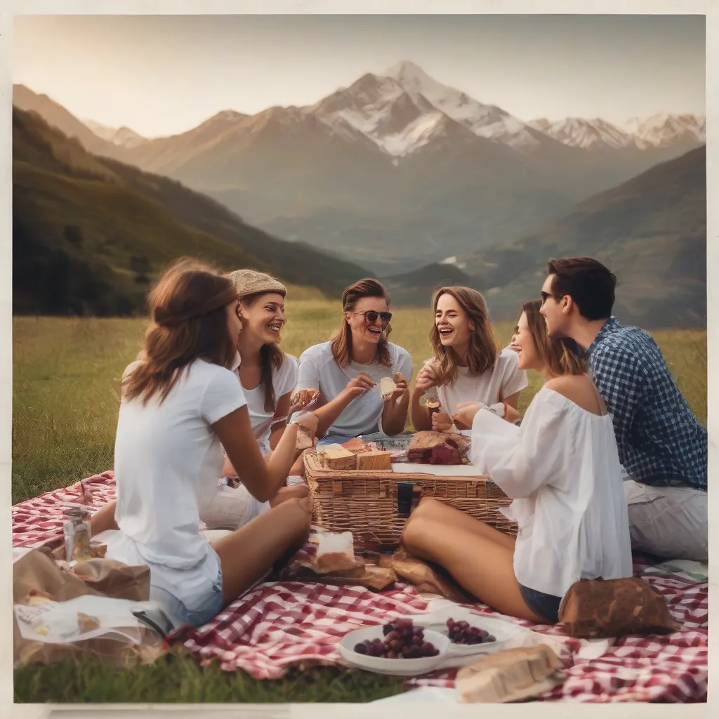 Scenic Road Trip Picnic