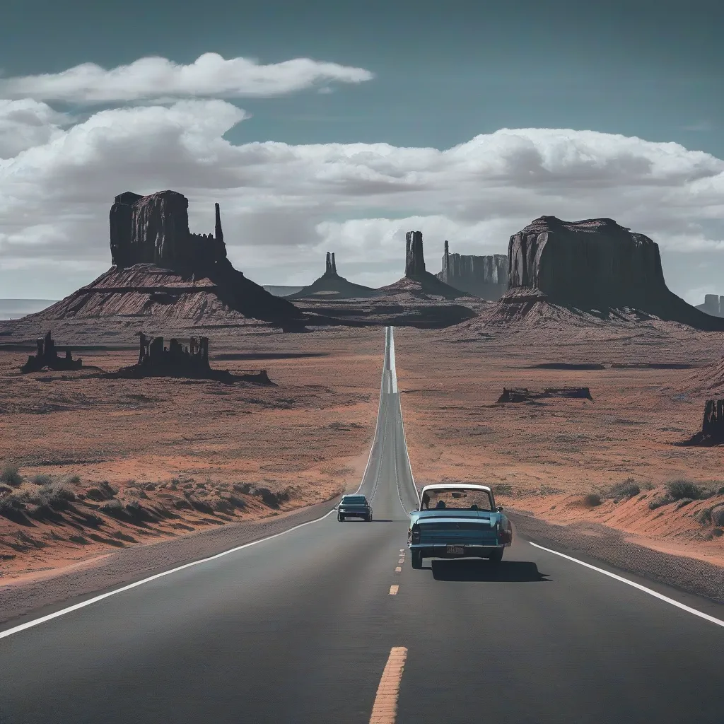 Road Trip Through Monument Valley