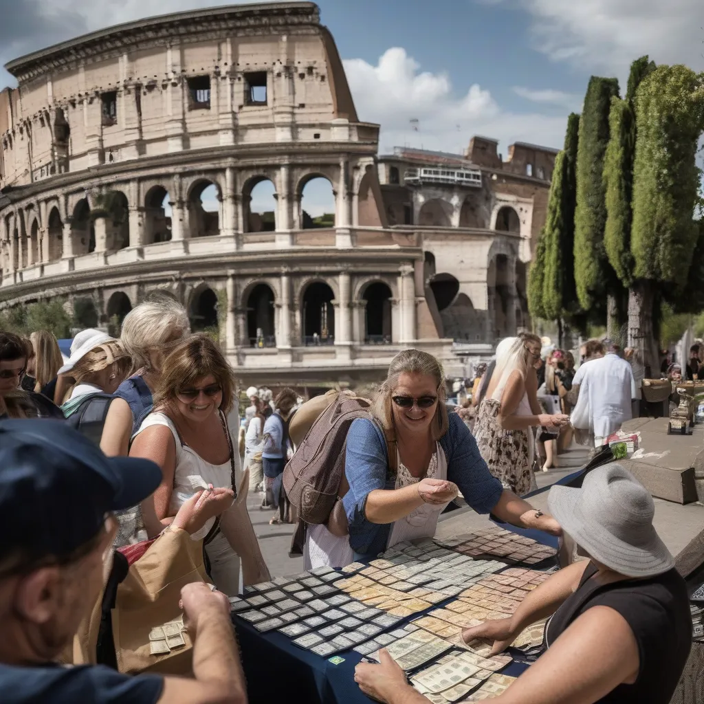 Exploring the Colosseum with Euros