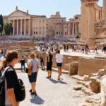 Time Travel in the Roman Forum