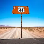 Route 66 Road Sign