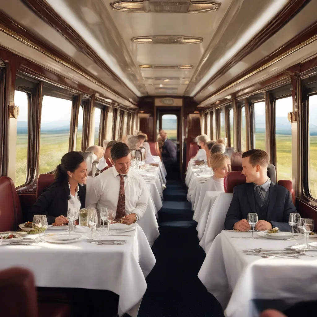 Rovos Rail Dining