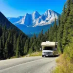 RV Rental on a Mountain Road