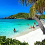 Safe beach in Antigua