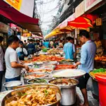 Saigon street food scene